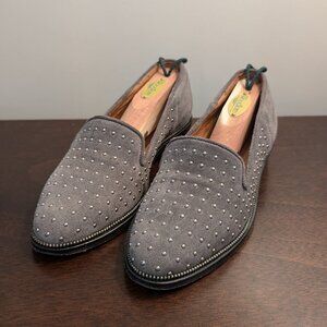 The Kooples Suede Studded Loafers